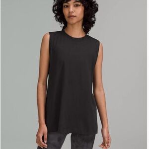 LULULEMON ALL YOURS TANK SIZE 8 BLACK